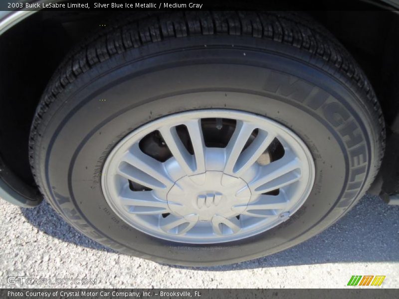 Silver Blue Ice Metallic / Medium Gray 2003 Buick LeSabre Limited