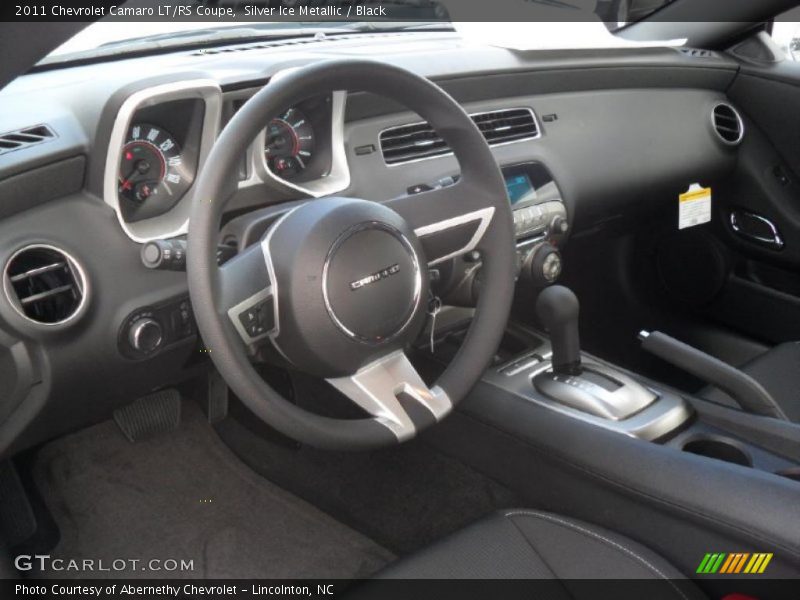 Silver Ice Metallic / Black 2011 Chevrolet Camaro LT/RS Coupe