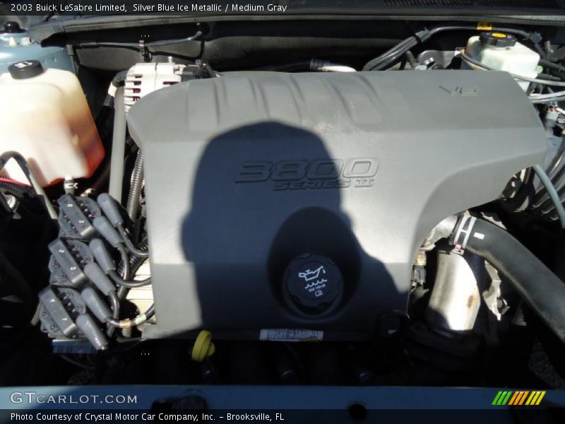Silver Blue Ice Metallic / Medium Gray 2003 Buick LeSabre Limited