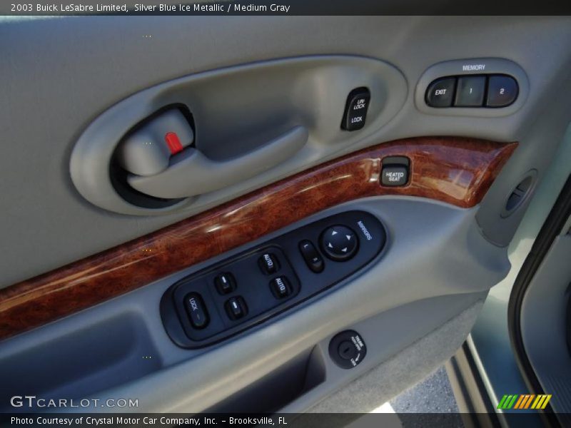 Silver Blue Ice Metallic / Medium Gray 2003 Buick LeSabre Limited