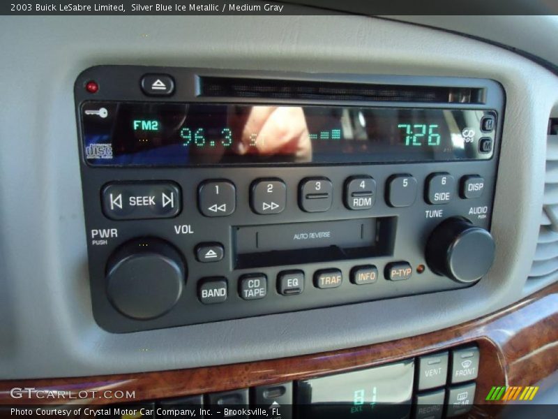 Silver Blue Ice Metallic / Medium Gray 2003 Buick LeSabre Limited