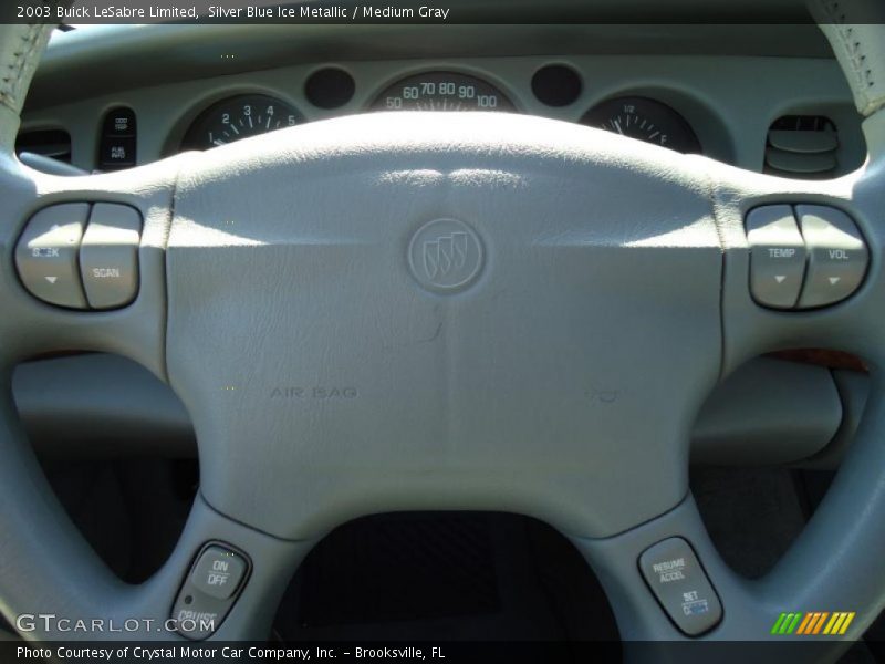 Silver Blue Ice Metallic / Medium Gray 2003 Buick LeSabre Limited