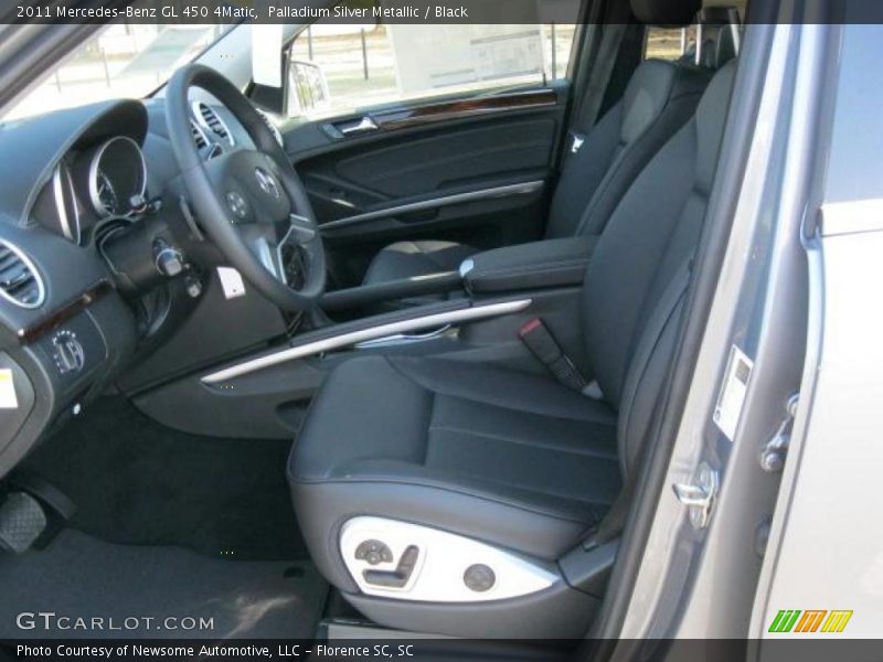 Palladium Silver Metallic / Black 2011 Mercedes-Benz GL 450 4Matic