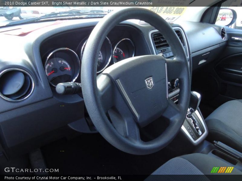 Bright Silver Metallic / Dark Slate Gray/Medium Graystone 2010 Dodge Caliber SXT