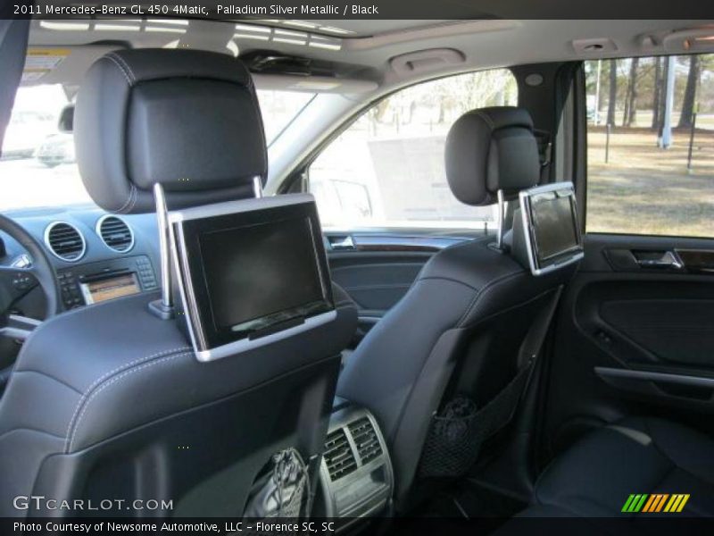 Palladium Silver Metallic / Black 2011 Mercedes-Benz GL 450 4Matic