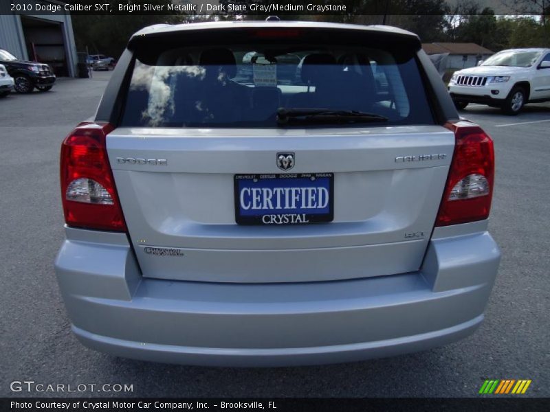 Bright Silver Metallic / Dark Slate Gray/Medium Graystone 2010 Dodge Caliber SXT