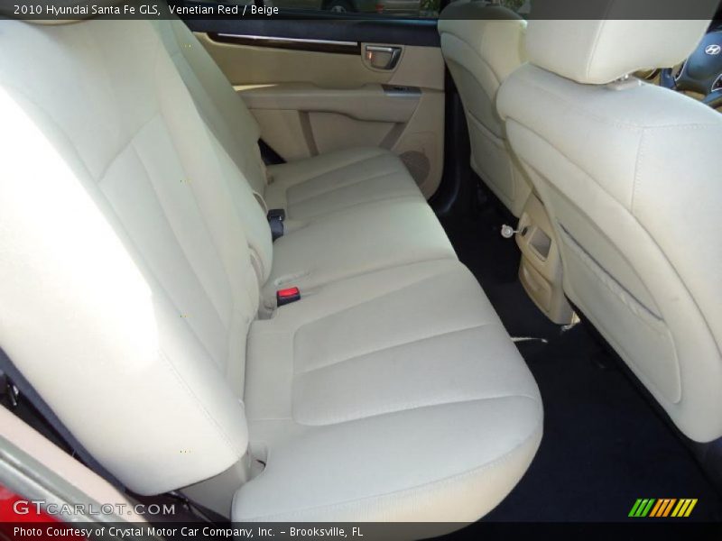 Venetian Red / Beige 2010 Hyundai Santa Fe GLS