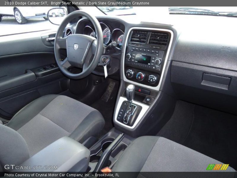 Bright Silver Metallic / Dark Slate Gray/Medium Graystone 2010 Dodge Caliber SXT