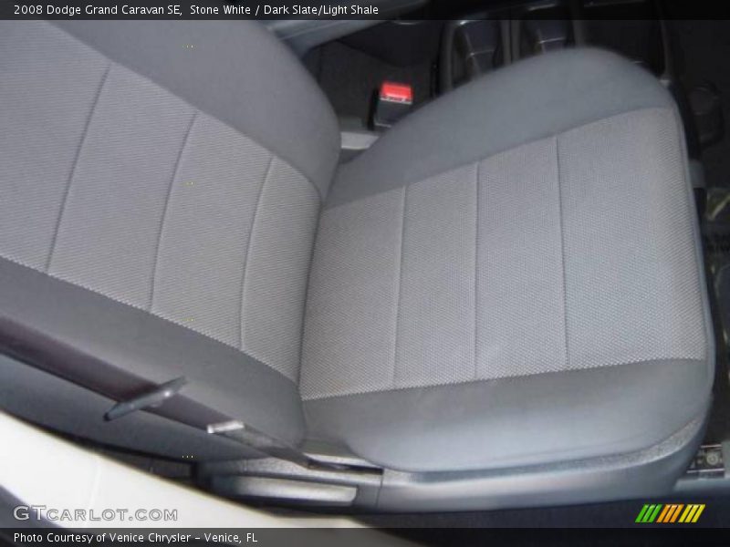 Stone White / Dark Slate/Light Shale 2008 Dodge Grand Caravan SE