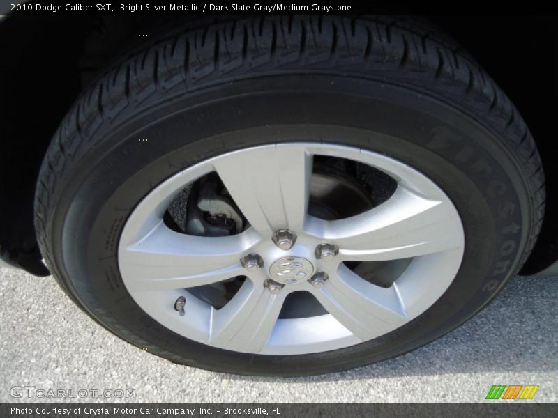 Bright Silver Metallic / Dark Slate Gray/Medium Graystone 2010 Dodge Caliber SXT
