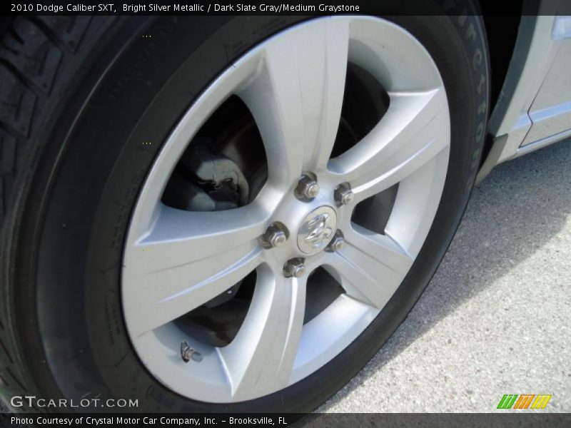 Bright Silver Metallic / Dark Slate Gray/Medium Graystone 2010 Dodge Caliber SXT