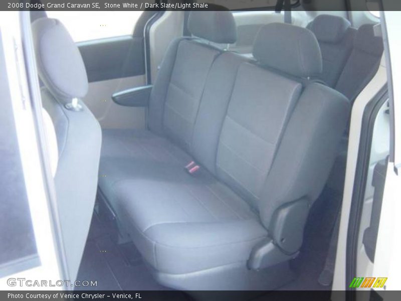 Stone White / Dark Slate/Light Shale 2008 Dodge Grand Caravan SE