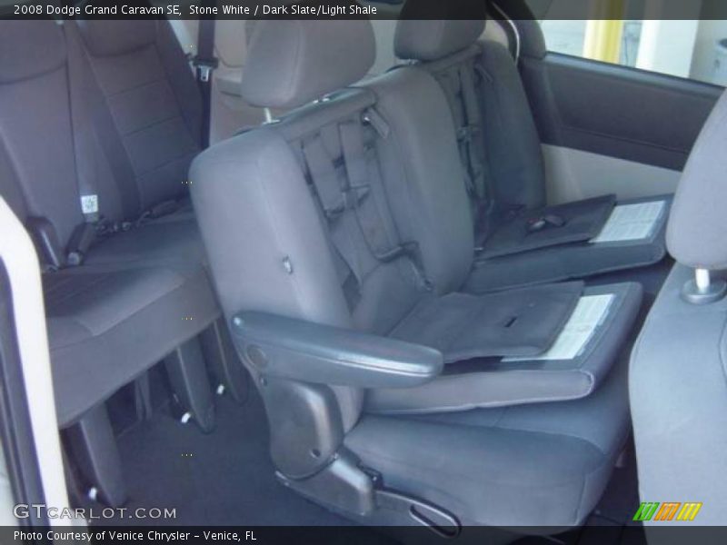 Stone White / Dark Slate/Light Shale 2008 Dodge Grand Caravan SE