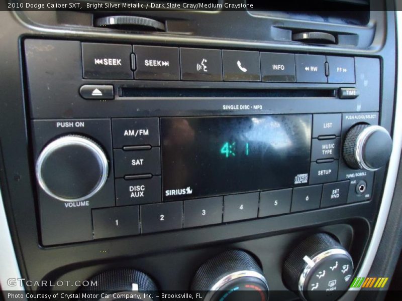 Bright Silver Metallic / Dark Slate Gray/Medium Graystone 2010 Dodge Caliber SXT