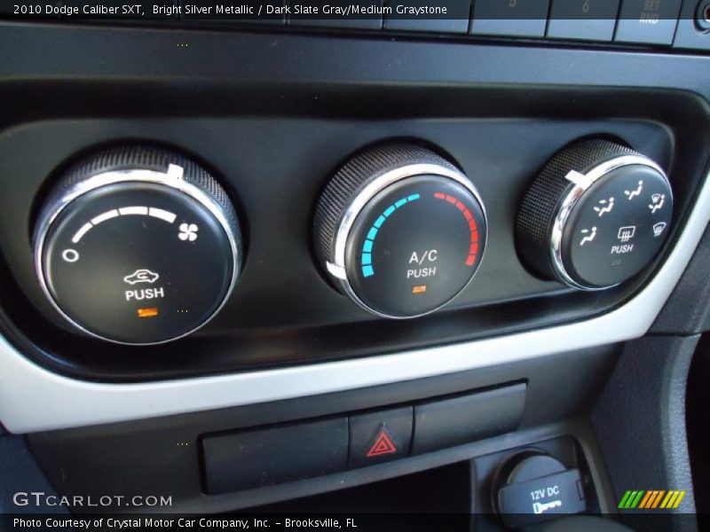 Bright Silver Metallic / Dark Slate Gray/Medium Graystone 2010 Dodge Caliber SXT
