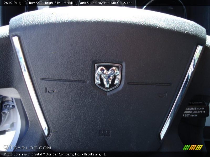 Bright Silver Metallic / Dark Slate Gray/Medium Graystone 2010 Dodge Caliber SXT