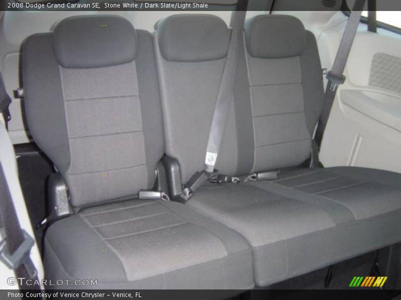 Stone White / Dark Slate/Light Shale 2008 Dodge Grand Caravan SE