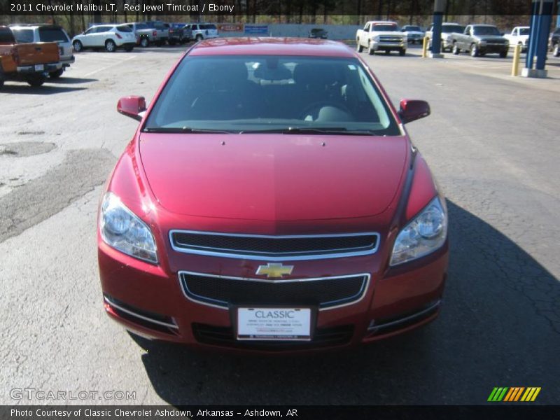 Red Jewel Tintcoat / Ebony 2011 Chevrolet Malibu LT