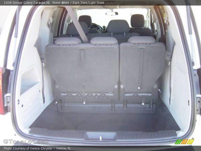 Stone White / Dark Slate/Light Shale 2008 Dodge Grand Caravan SE
