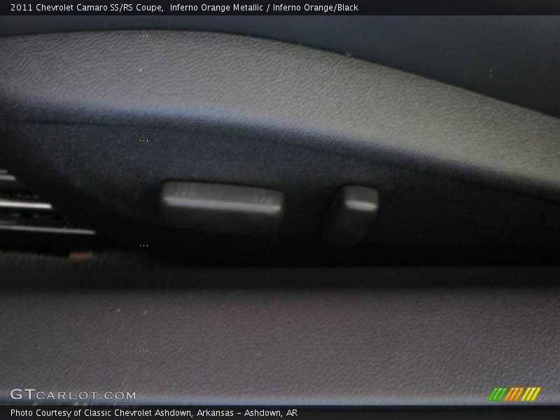 Inferno Orange Metallic / Inferno Orange/Black 2011 Chevrolet Camaro SS/RS Coupe