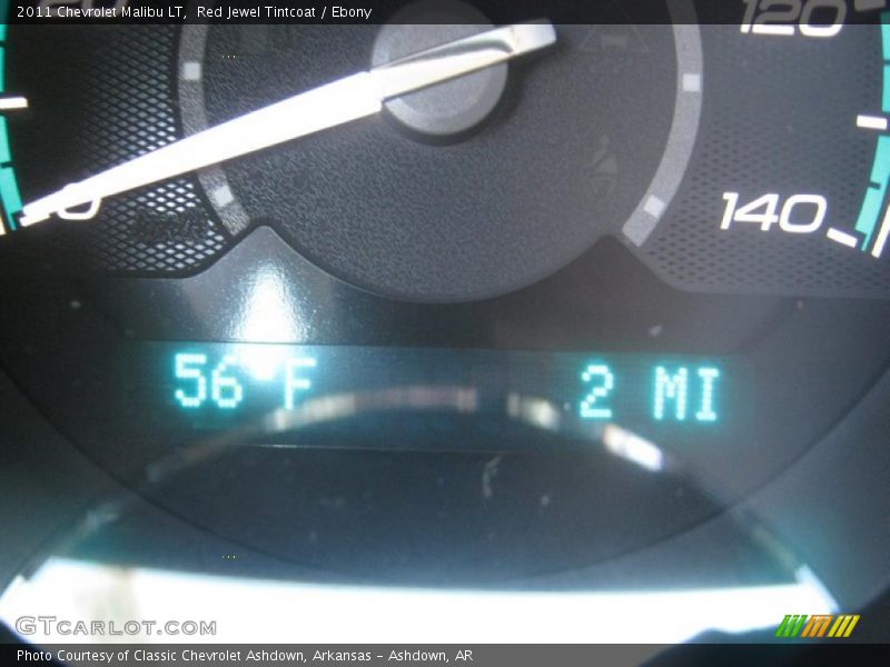 Red Jewel Tintcoat / Ebony 2011 Chevrolet Malibu LT
