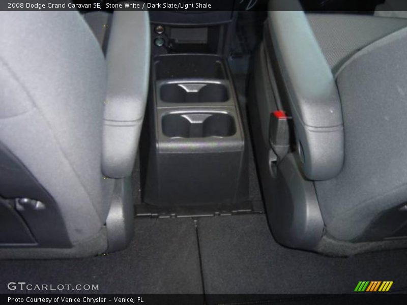 Stone White / Dark Slate/Light Shale 2008 Dodge Grand Caravan SE