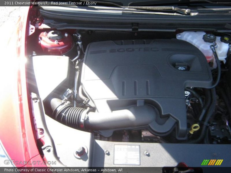 Red Jewel Tintcoat / Ebony 2011 Chevrolet Malibu LT
