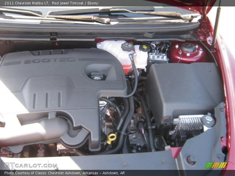 Red Jewel Tintcoat / Ebony 2011 Chevrolet Malibu LT