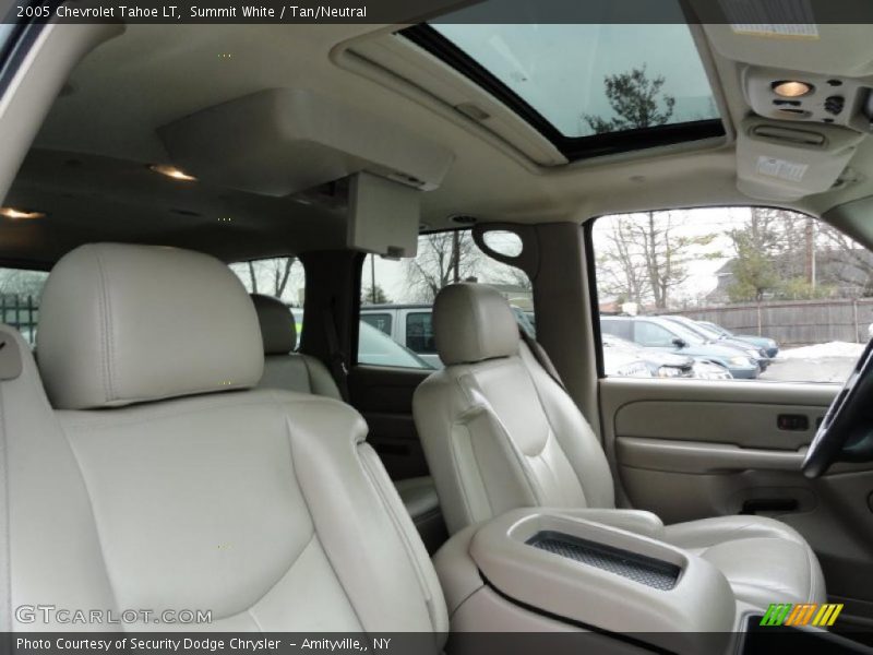 Summit White / Tan/Neutral 2005 Chevrolet Tahoe LT