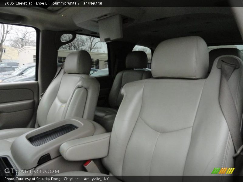 Summit White / Tan/Neutral 2005 Chevrolet Tahoe LT