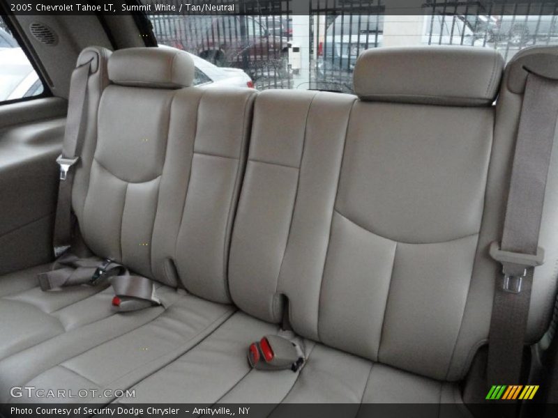 Summit White / Tan/Neutral 2005 Chevrolet Tahoe LT