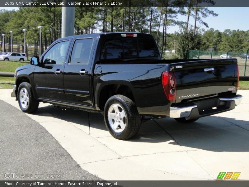  2009 Canyon SLE Crew Cab Carbon Black Metallic