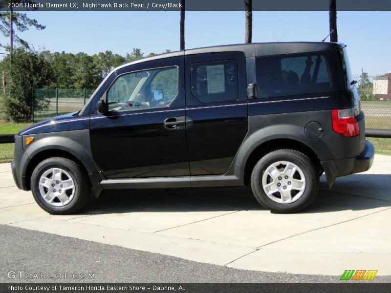 Nighthawk Black Pearl / Gray/Black 2008 Honda Element LX