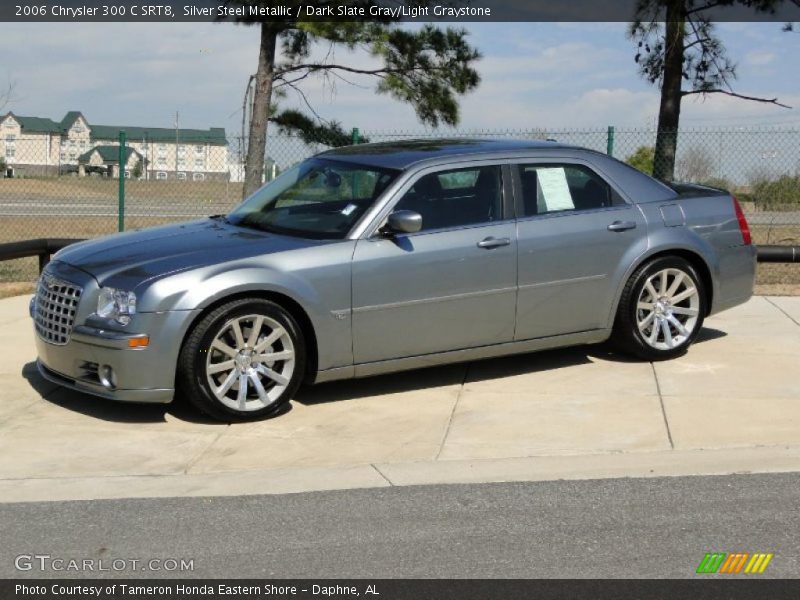 Silver Steel Metallic / Dark Slate Gray/Light Graystone 2006 Chrysler 300 C SRT8