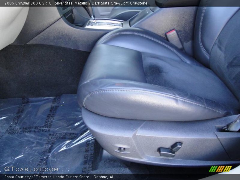 Silver Steel Metallic / Dark Slate Gray/Light Graystone 2006 Chrysler 300 C SRT8