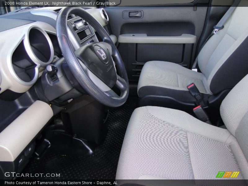  2008 Element LX Gray/Black Interior