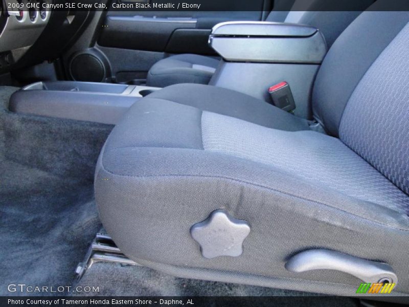 Carbon Black Metallic / Ebony 2009 GMC Canyon SLE Crew Cab