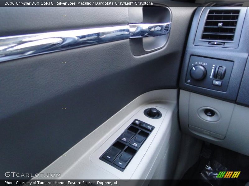 Silver Steel Metallic / Dark Slate Gray/Light Graystone 2006 Chrysler 300 C SRT8