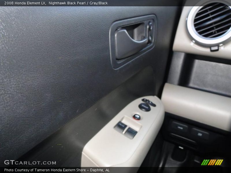 Nighthawk Black Pearl / Gray/Black 2008 Honda Element LX