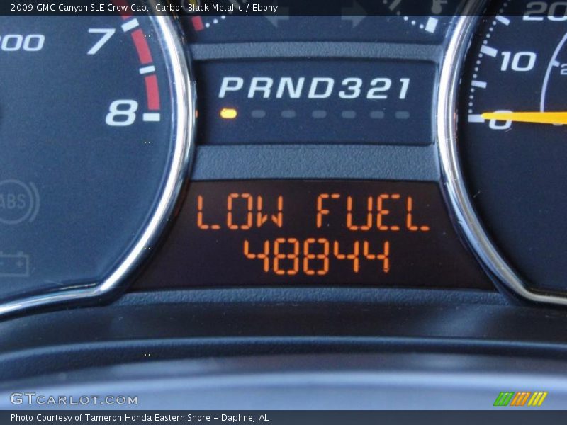 Carbon Black Metallic / Ebony 2009 GMC Canyon SLE Crew Cab