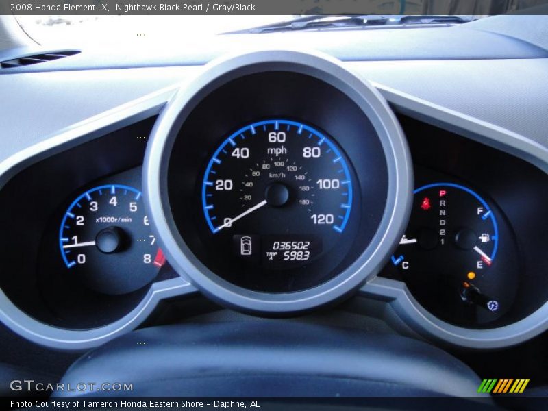  2008 Element LX LX Gauges