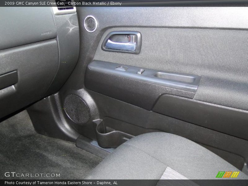 Carbon Black Metallic / Ebony 2009 GMC Canyon SLE Crew Cab