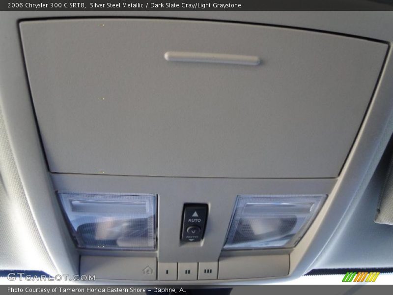 Silver Steel Metallic / Dark Slate Gray/Light Graystone 2006 Chrysler 300 C SRT8
