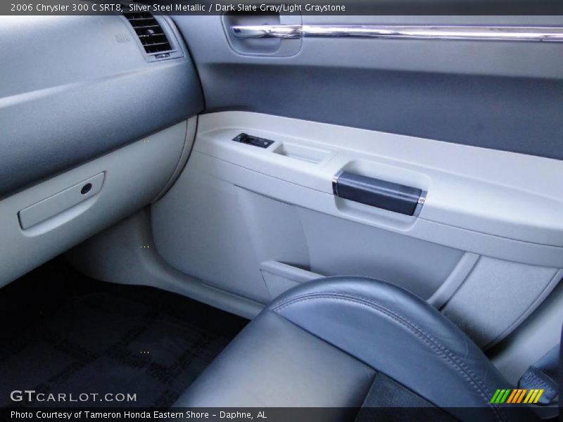 Silver Steel Metallic / Dark Slate Gray/Light Graystone 2006 Chrysler 300 C SRT8