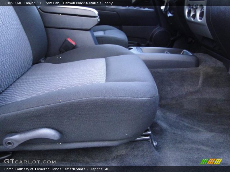 Carbon Black Metallic / Ebony 2009 GMC Canyon SLE Crew Cab