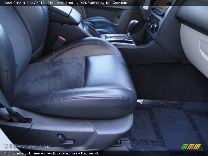 Silver Steel Metallic / Dark Slate Gray/Light Graystone 2006 Chrysler 300 C SRT8