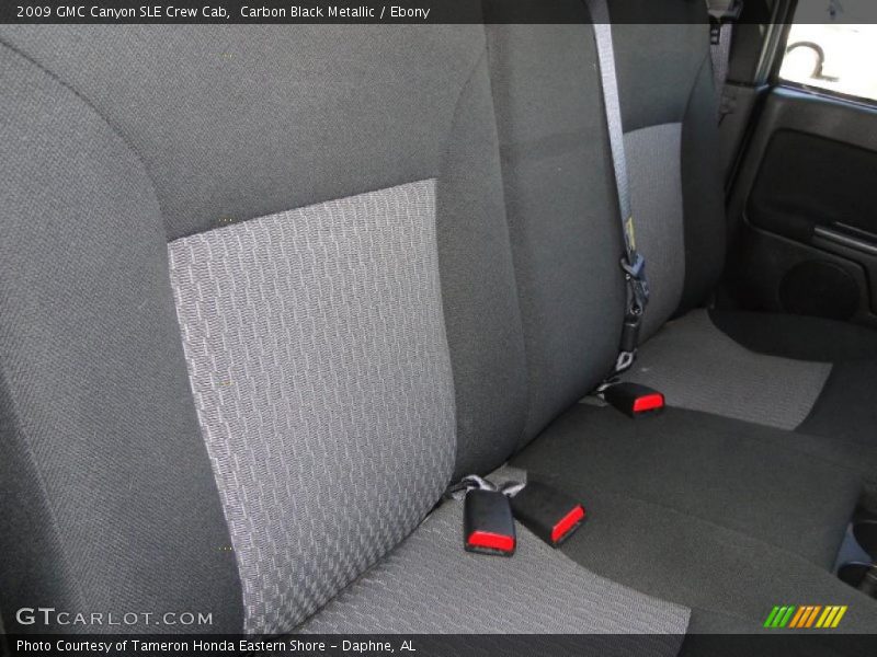 Carbon Black Metallic / Ebony 2009 GMC Canyon SLE Crew Cab