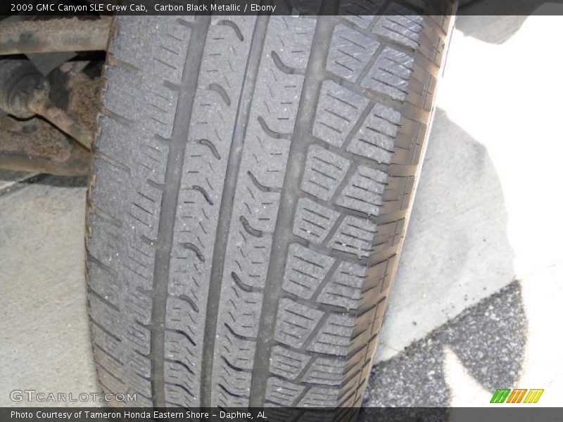 Carbon Black Metallic / Ebony 2009 GMC Canyon SLE Crew Cab