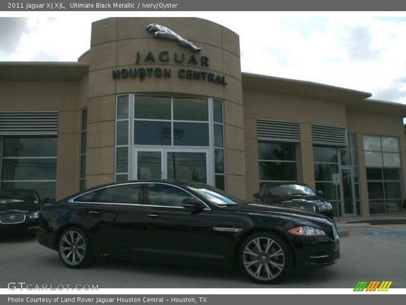 Ultimate Black Metallic / Ivory/Oyster 2011 Jaguar XJ XJL