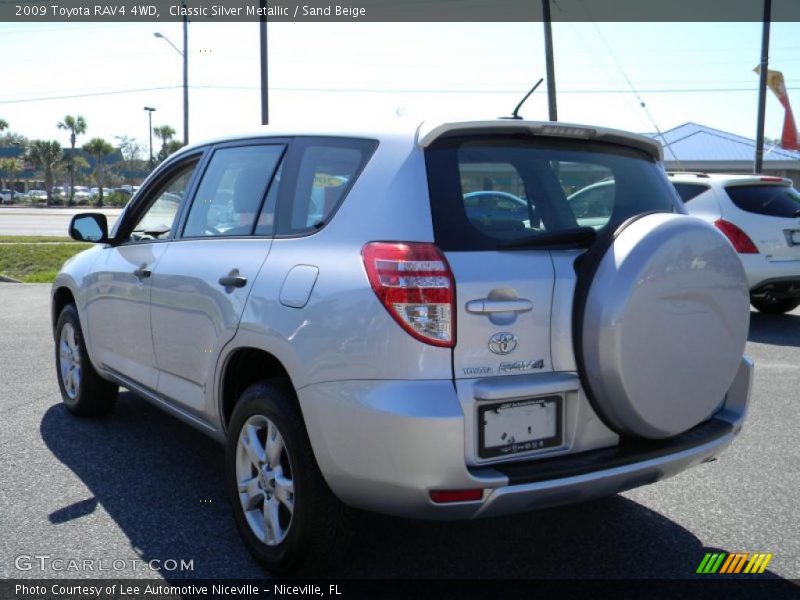 Classic Silver Metallic / Sand Beige 2009 Toyota RAV4 4WD